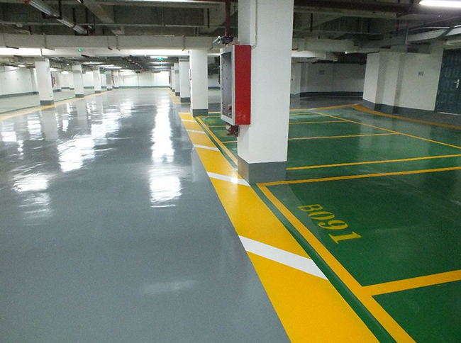地下停車場環(huán)氧地坪 地下停車場環(huán)氧地坪